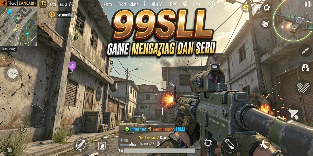 Tampilan menegangkan dalam gameplay 99SLL yang seru.