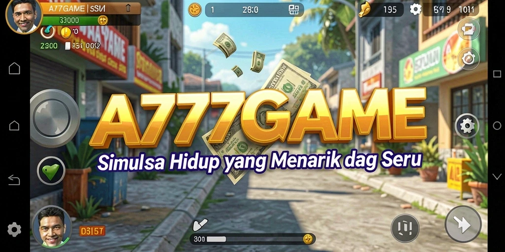 Tampilan menarik dari gameplay A777GAME dalam simulasi kehidupan.