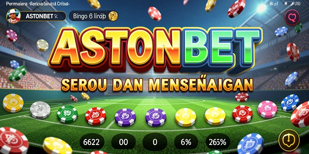 Tangkapan layar utama ASTONBET saat gameplay Bingo yang seru.