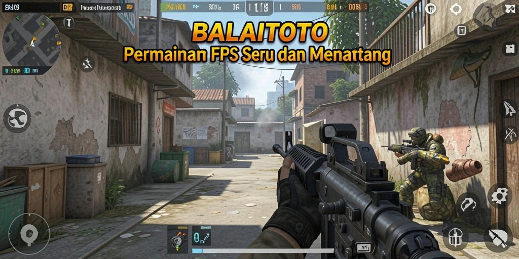 Tampilan seru dari gameplay BALAITOTO yang penuh aksi.