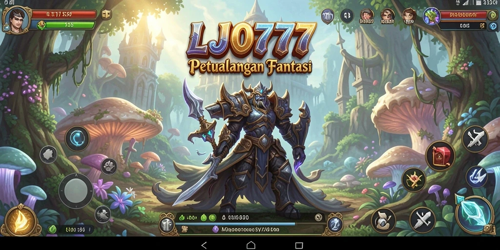 Tampilan menarik dari gameplay LJO777 dengan pertempuran seru.