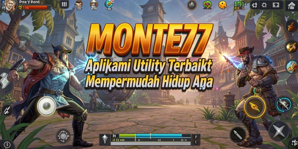 Tampilan antarmuka MONTE77 yang intuitif dan mudah digunakan.