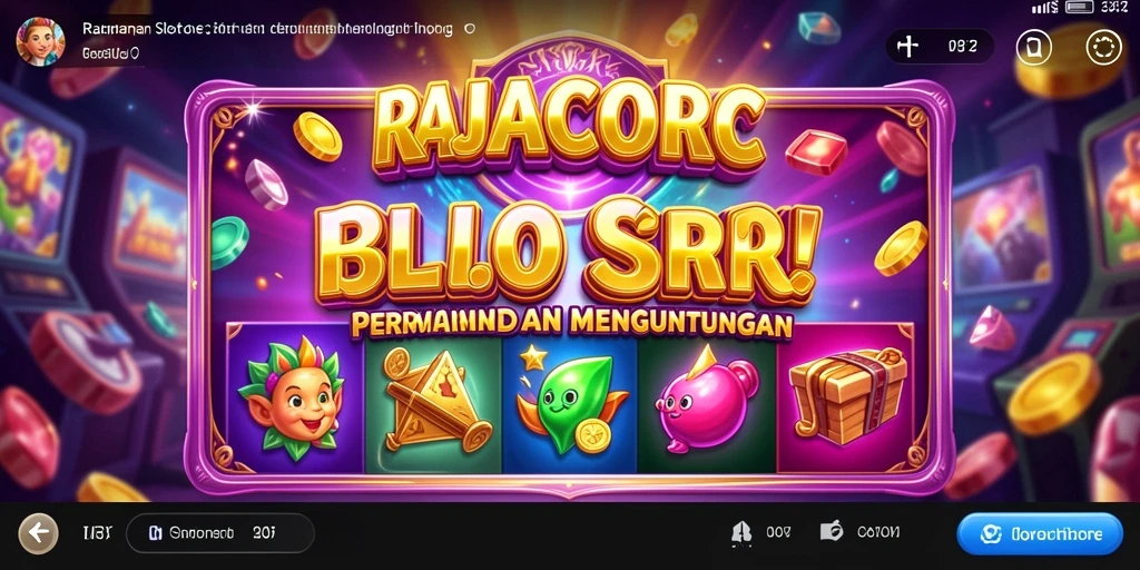 Tampilan gameplay seru dan menarik dari RAJACORC pada layar.