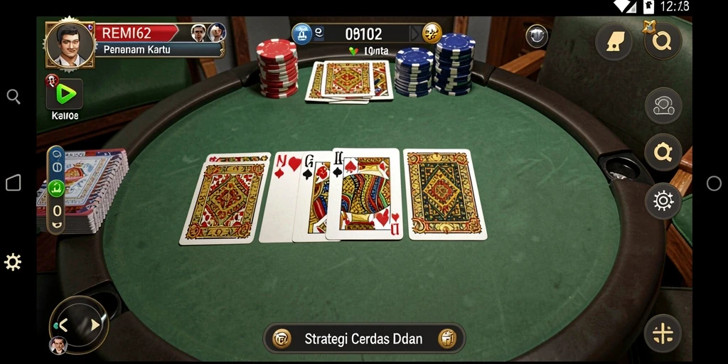 Tampilan gameplay seru dari REMI62 yang penuh strategi.